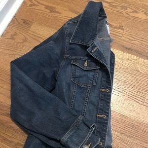 Old Navy dark denim jacket
